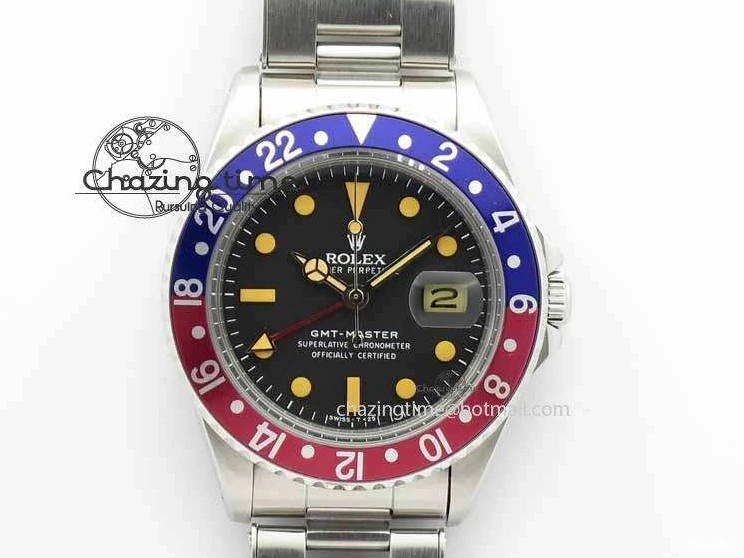 A1570 Red SS 1675 GMT-Master Bezel Best Edition BP Blue Vintage 0504